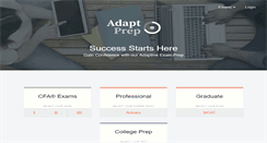 Desktop Screenshot of adaptprep.com