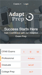 Mobile Screenshot of adaptprep.com